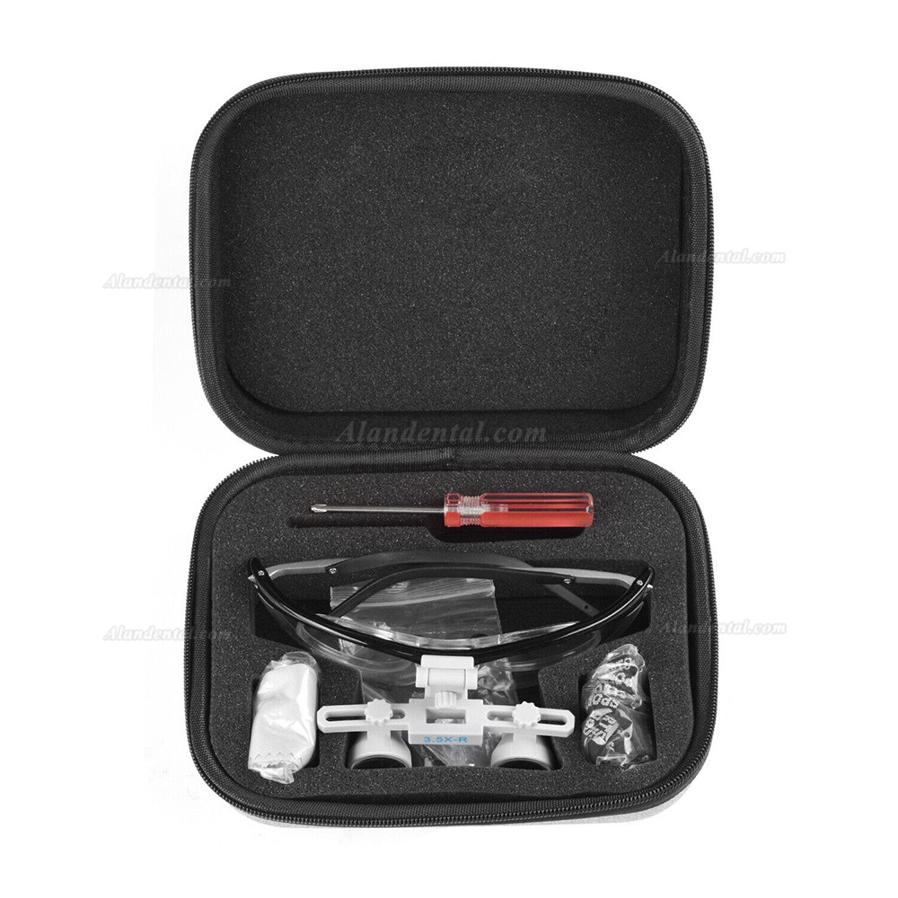 YOYU DY-116 3.5X-R Dental Binocular Loupes Magnifier Operation Loupe with Presbyopia Frame